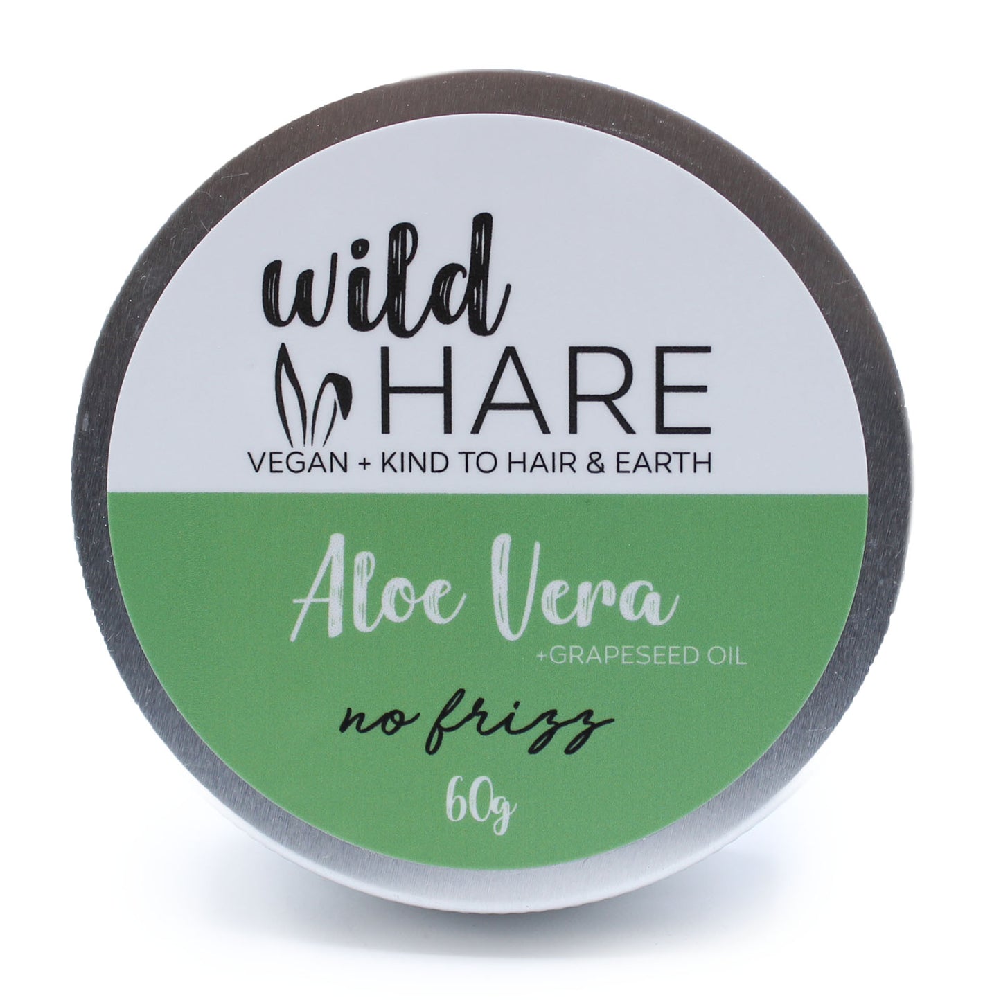 Wild Hare - Solid Shampoo - No Frizz - 60g Tin - Aloe Vera