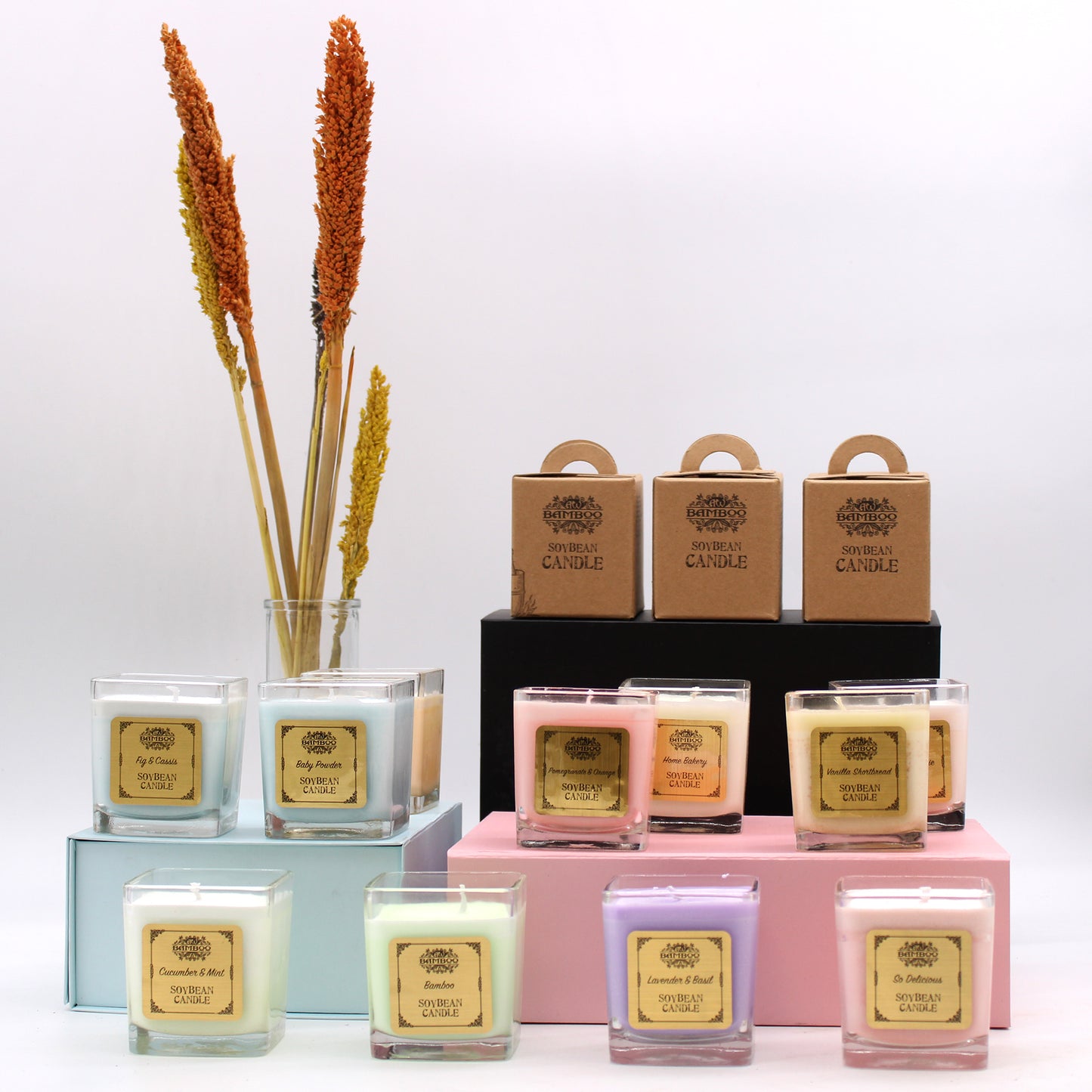 Bamboo - Soy Bean Jar Candle - So Delicious