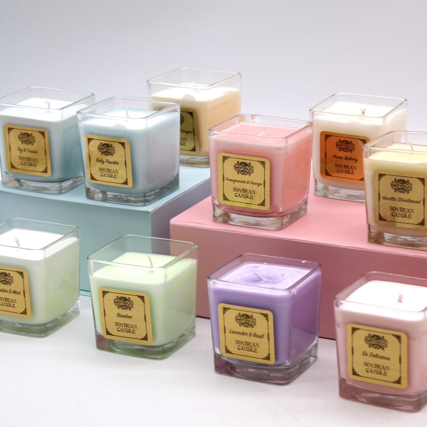 Bamboo - Soy Bean Jar Candle - So Delicious