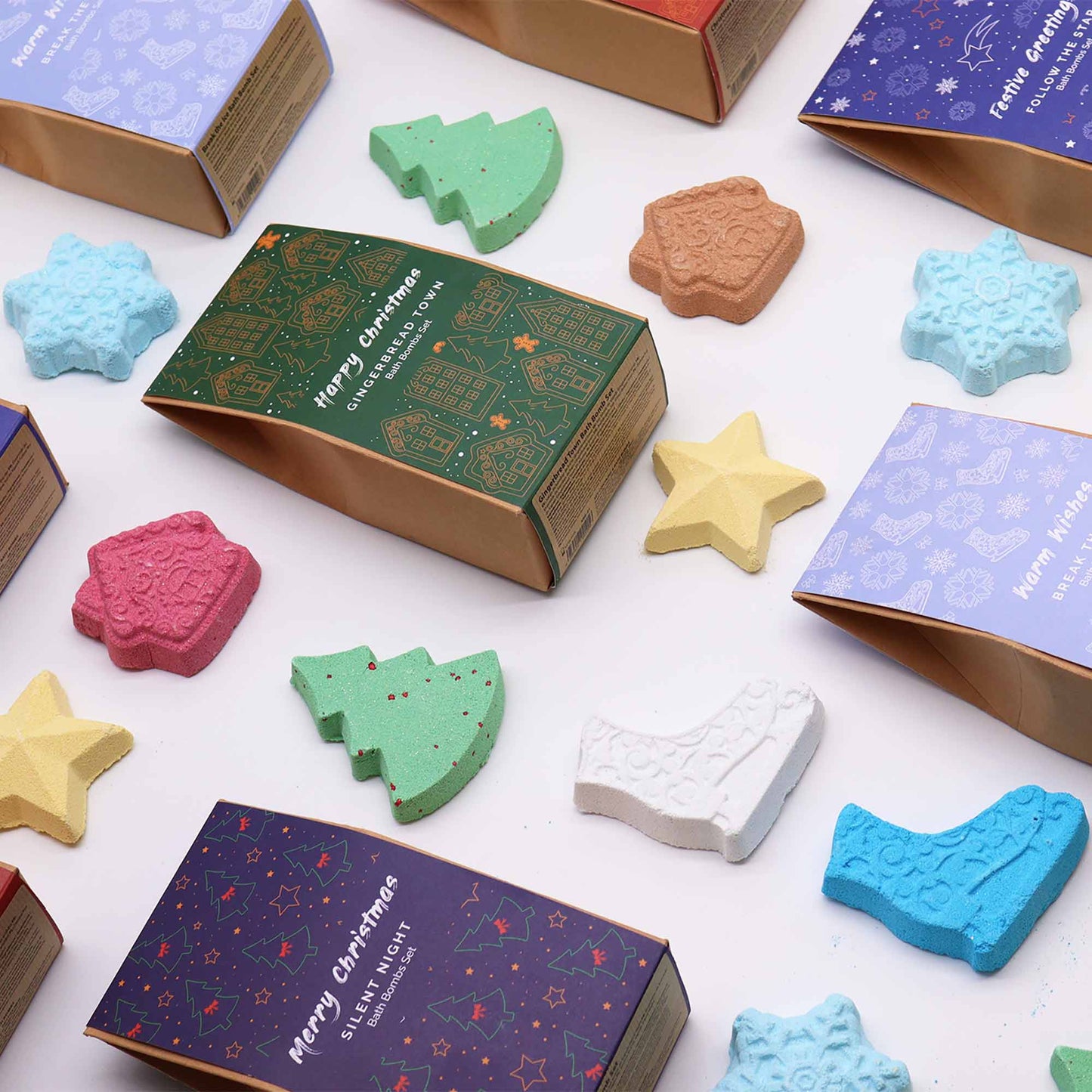 Christmas Bath Bomb Gift Pack - Silent Night