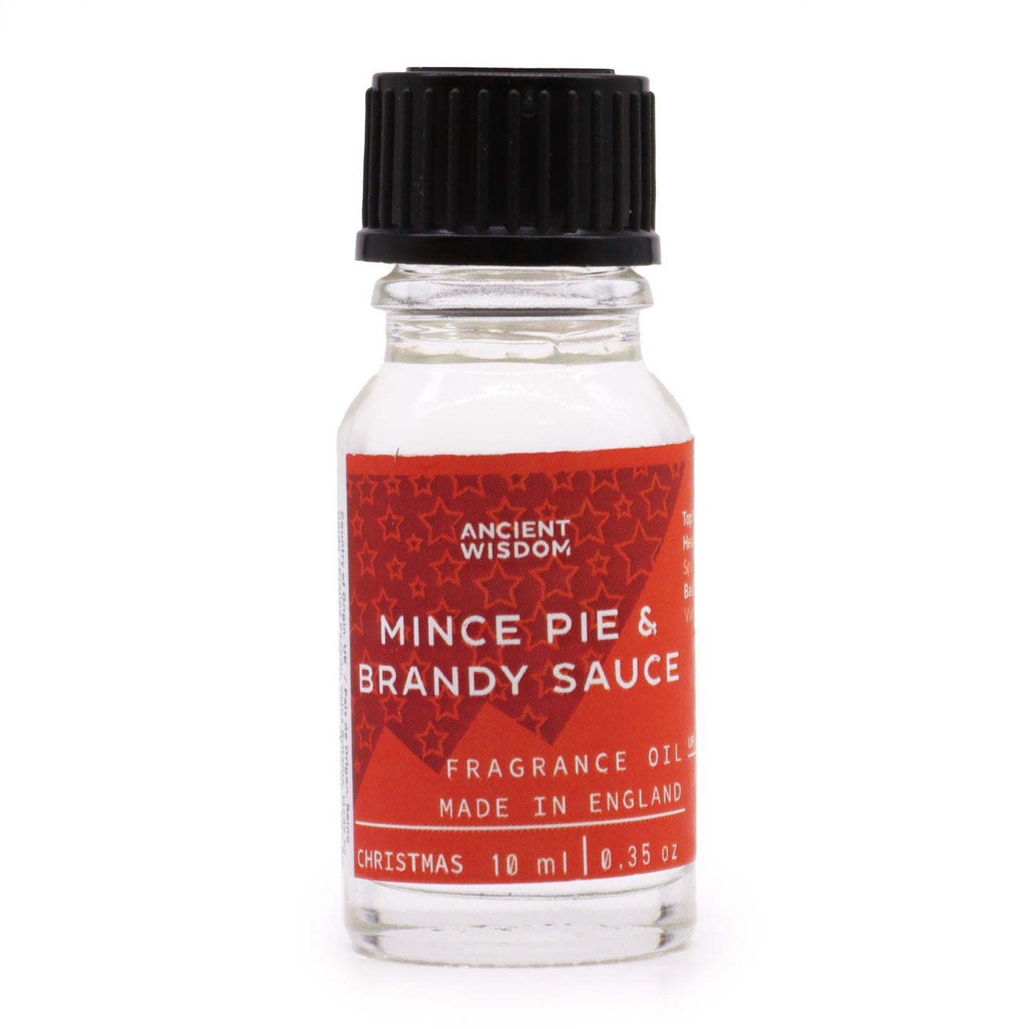 Fragrance Oil - 10ml Bottle - Mince Pie and Brandy Sauce