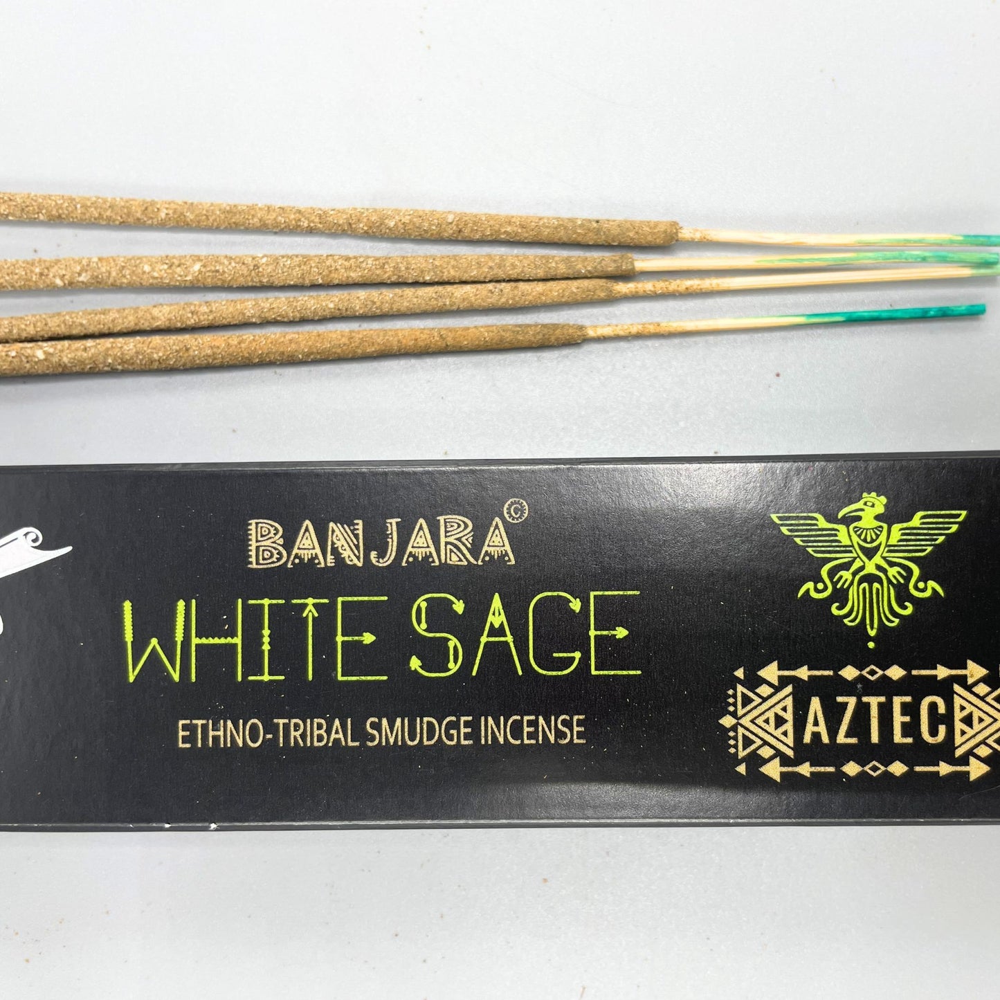 Banjara - Tribal Smudge Incense - White Sage - Pack of 10