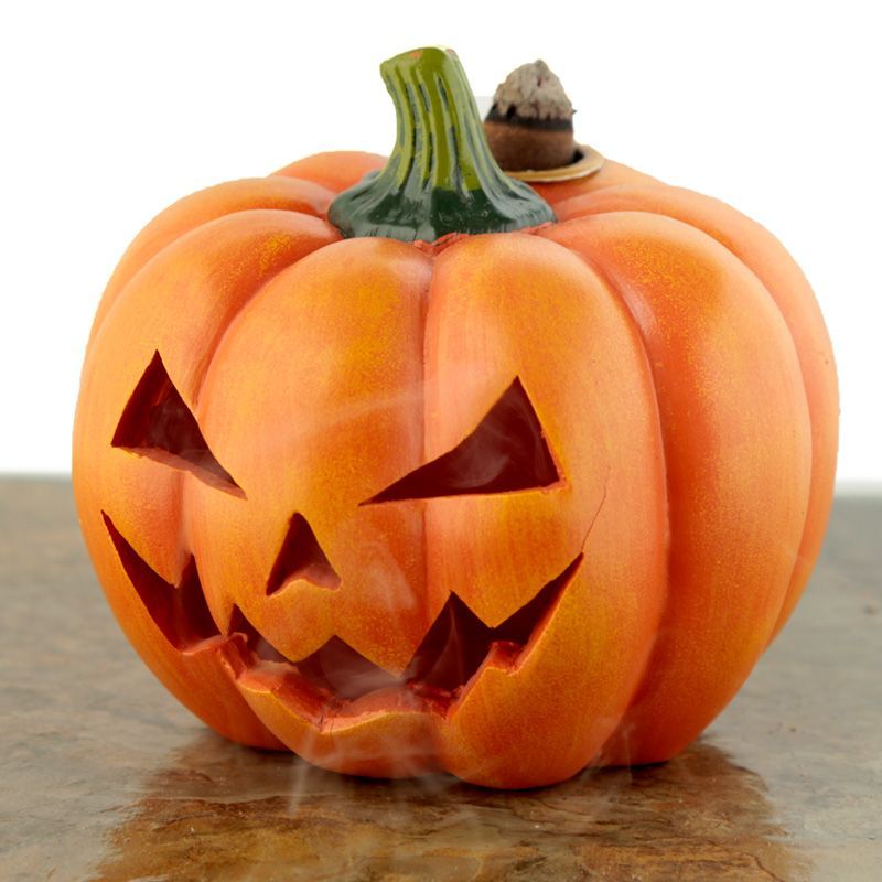 Backflow Incense Burner - Halloween Pumpkin