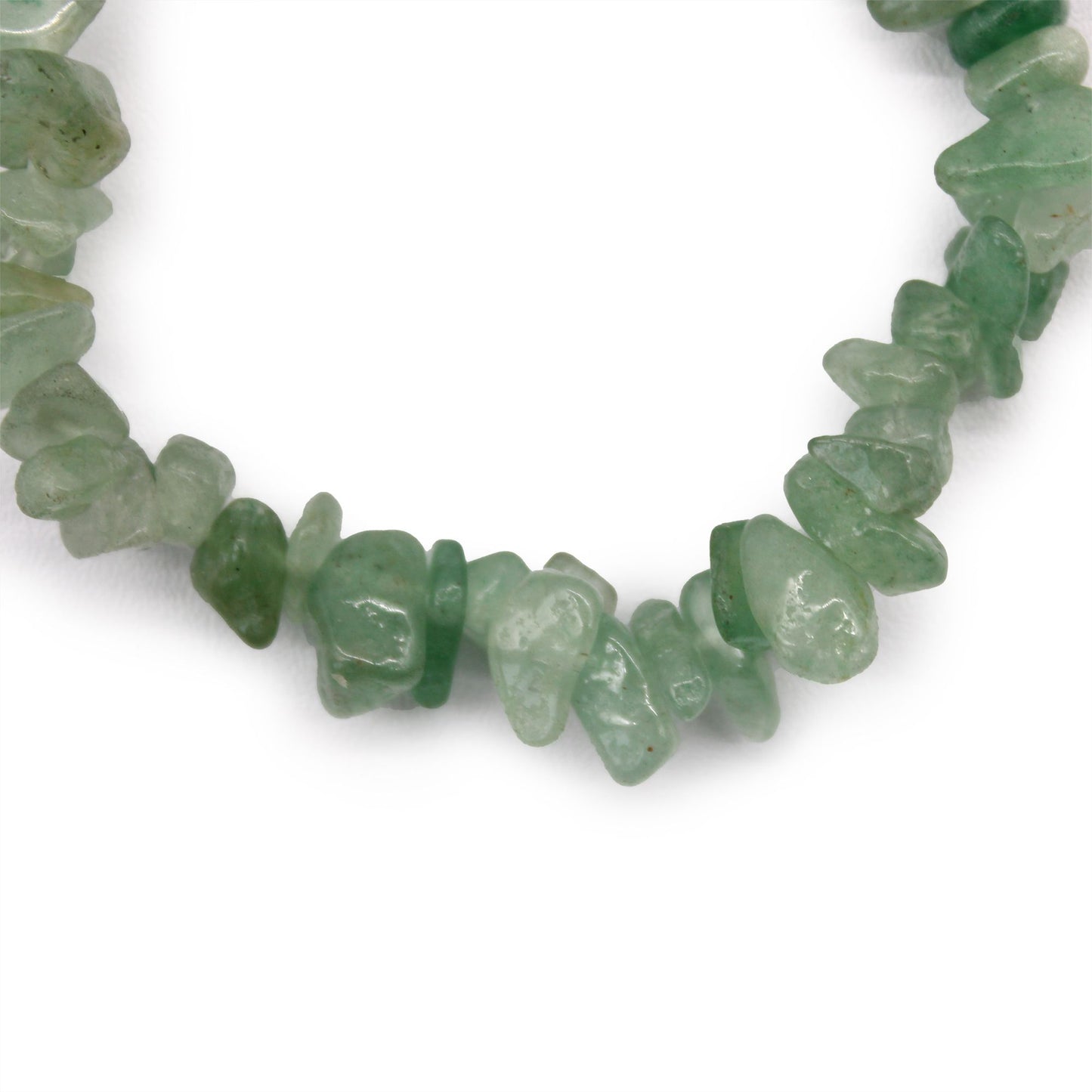 Gemstone Chip Bracelet - Green Aventurine
