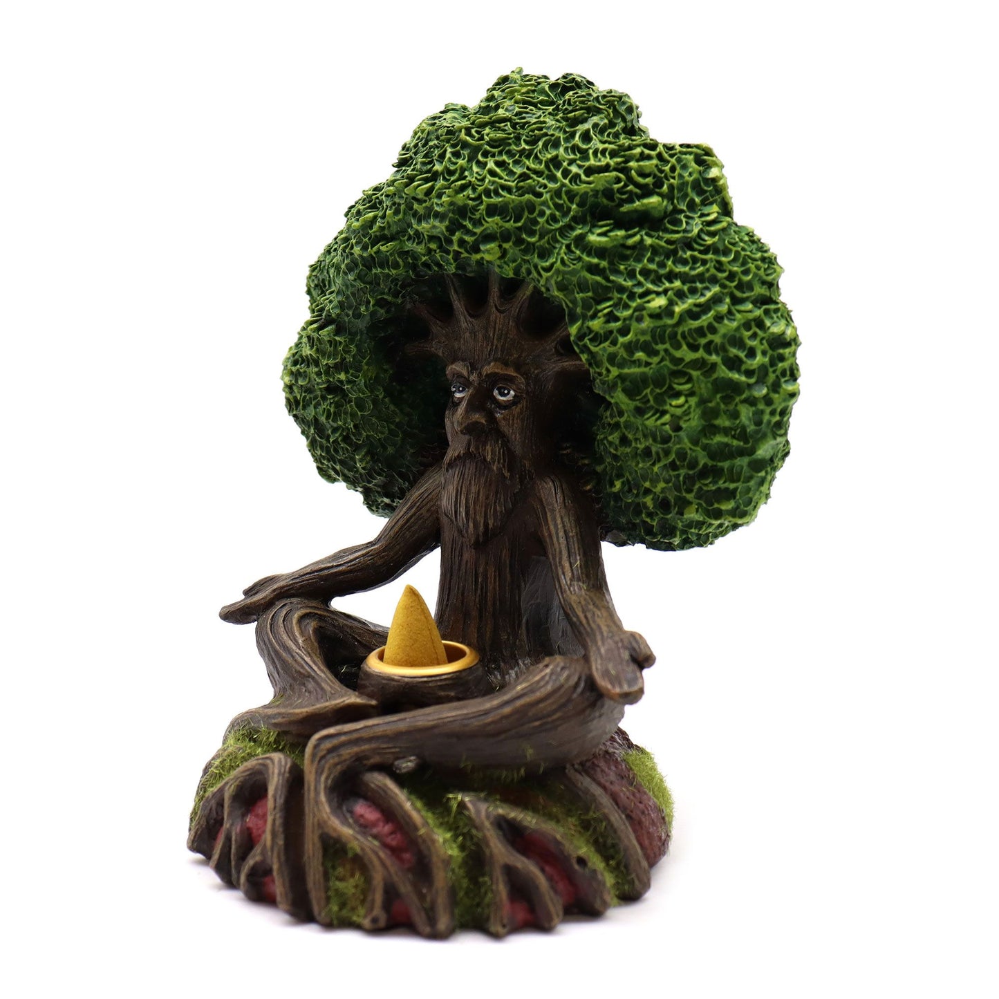 Backflow Incense Burner - Wise Old Tree Man of the Forest -17cm