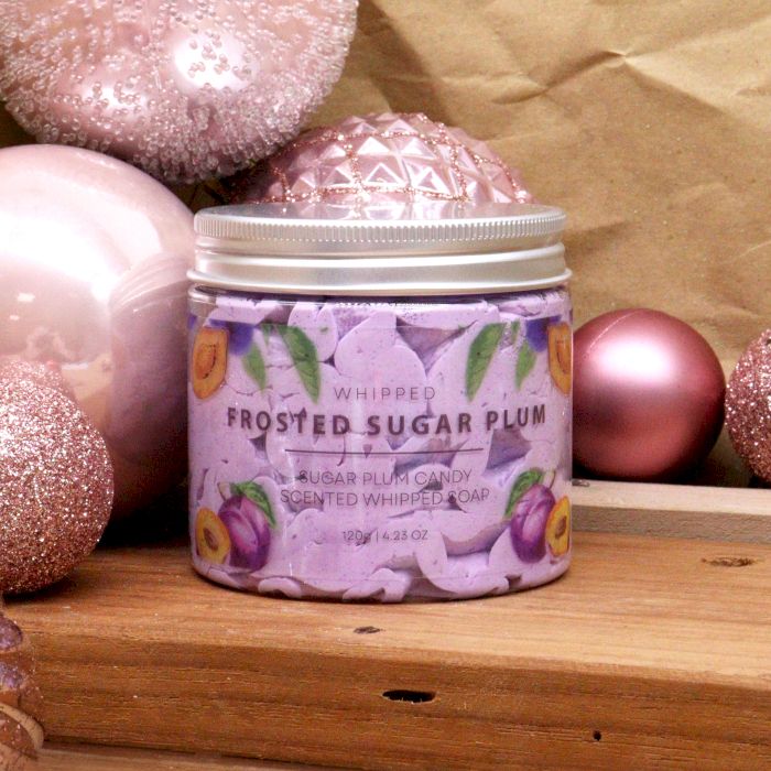 AW Home - Whipped Soap - 120g Jar - Frosted Sugar Plum
