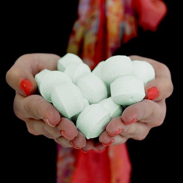 Mini Bath Bombs - Mango Chill Pills - 90 Piece Bulk Box 1.3kg