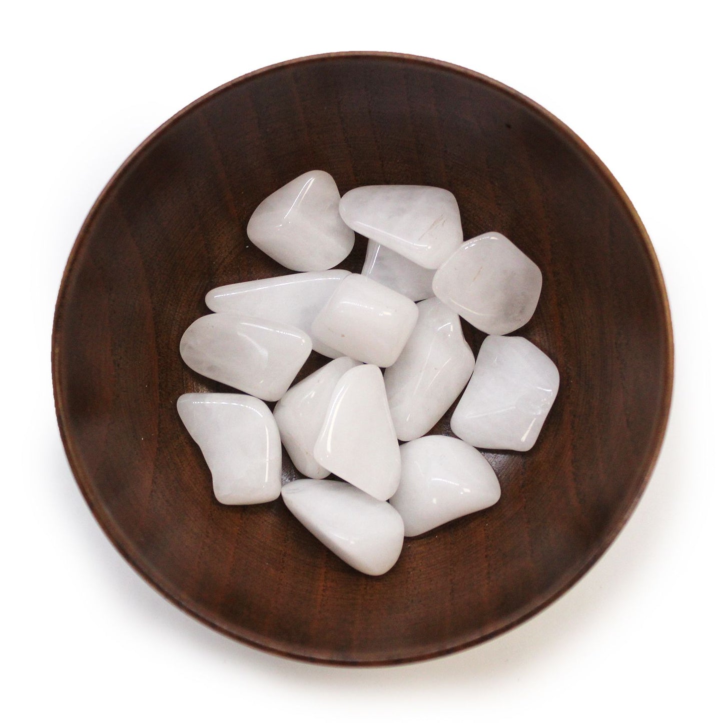 Tumbled Gemstones - Snow Quartz - Medium - Pack of 24