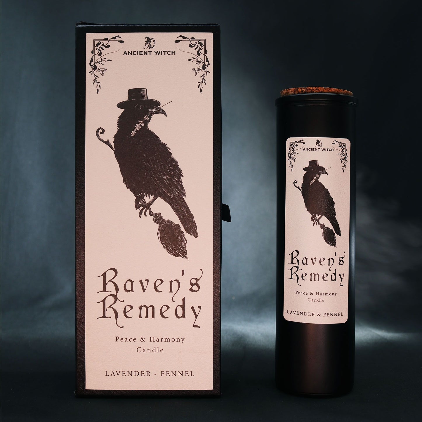 Ancient Witch - Ritual Candle - Ravens Remedy - Lavender and Fennel