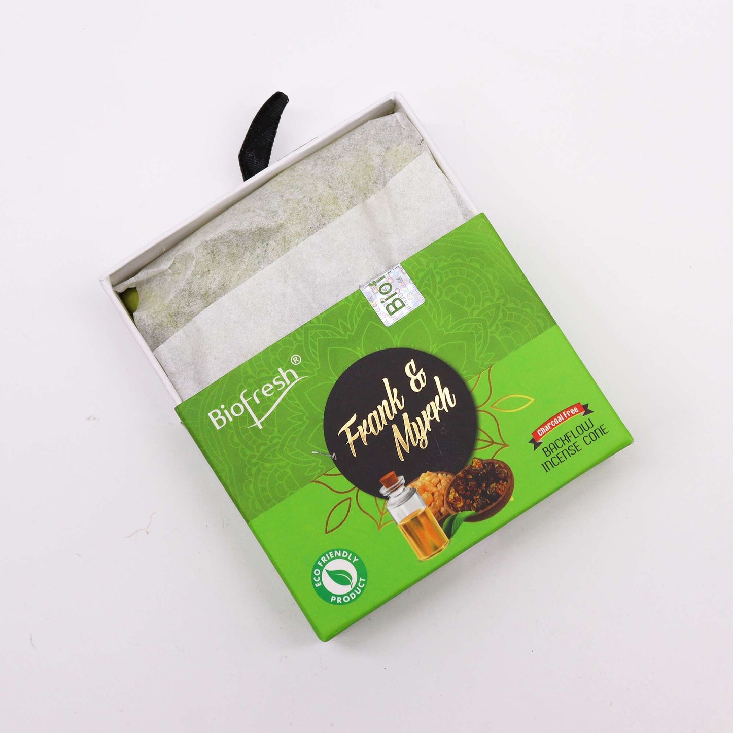 Biofresh - Backflow Incense Cones - Frankincense and Myrrh - Pack of 40