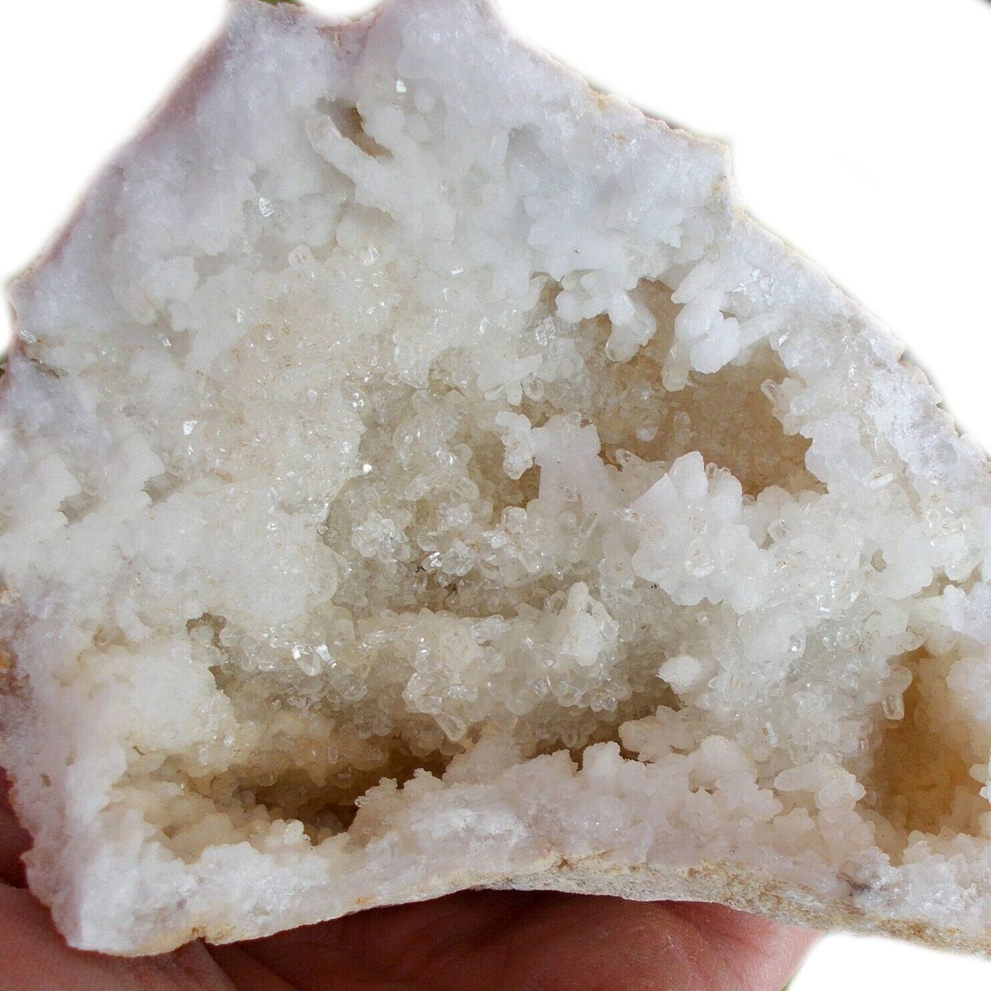 Natural Unopened Raw Geode - 8cm x 8cm x 4cm