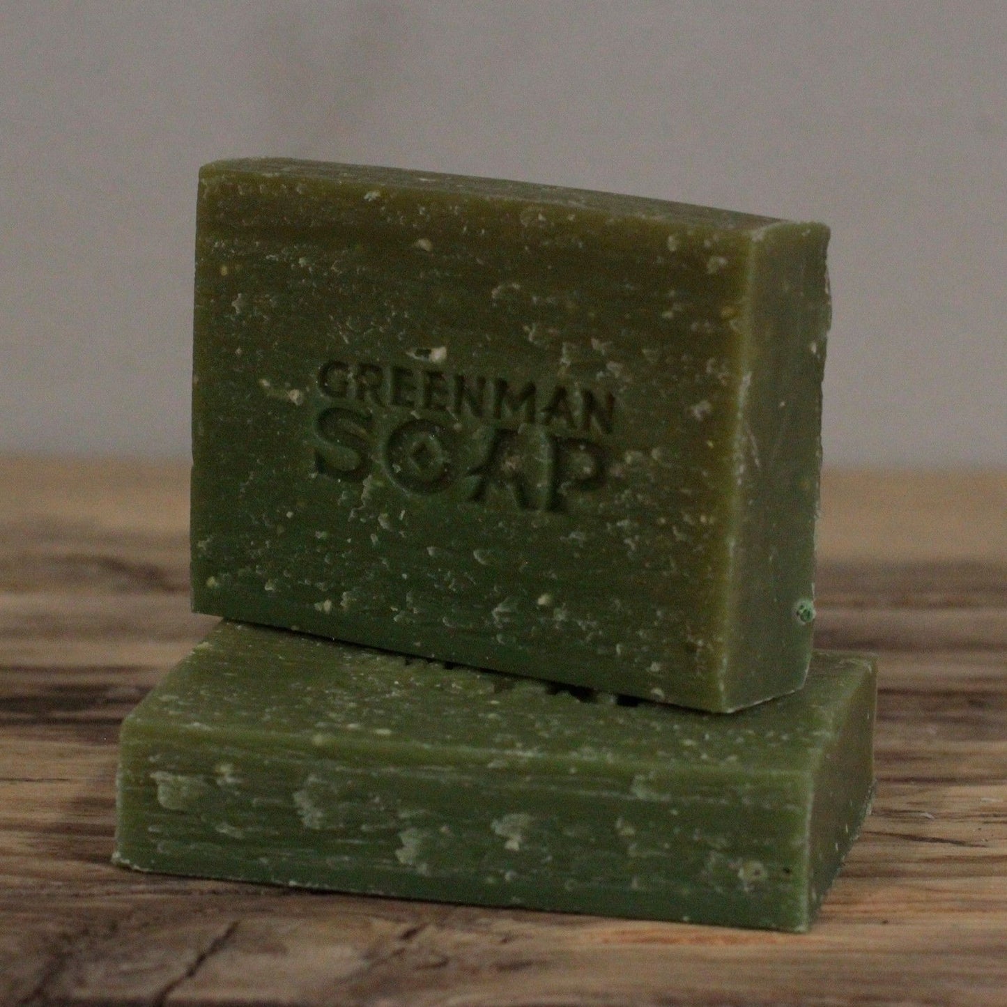 Greenman - Hand Made Soap Bar - 100g Slice - Gardener's Scrub