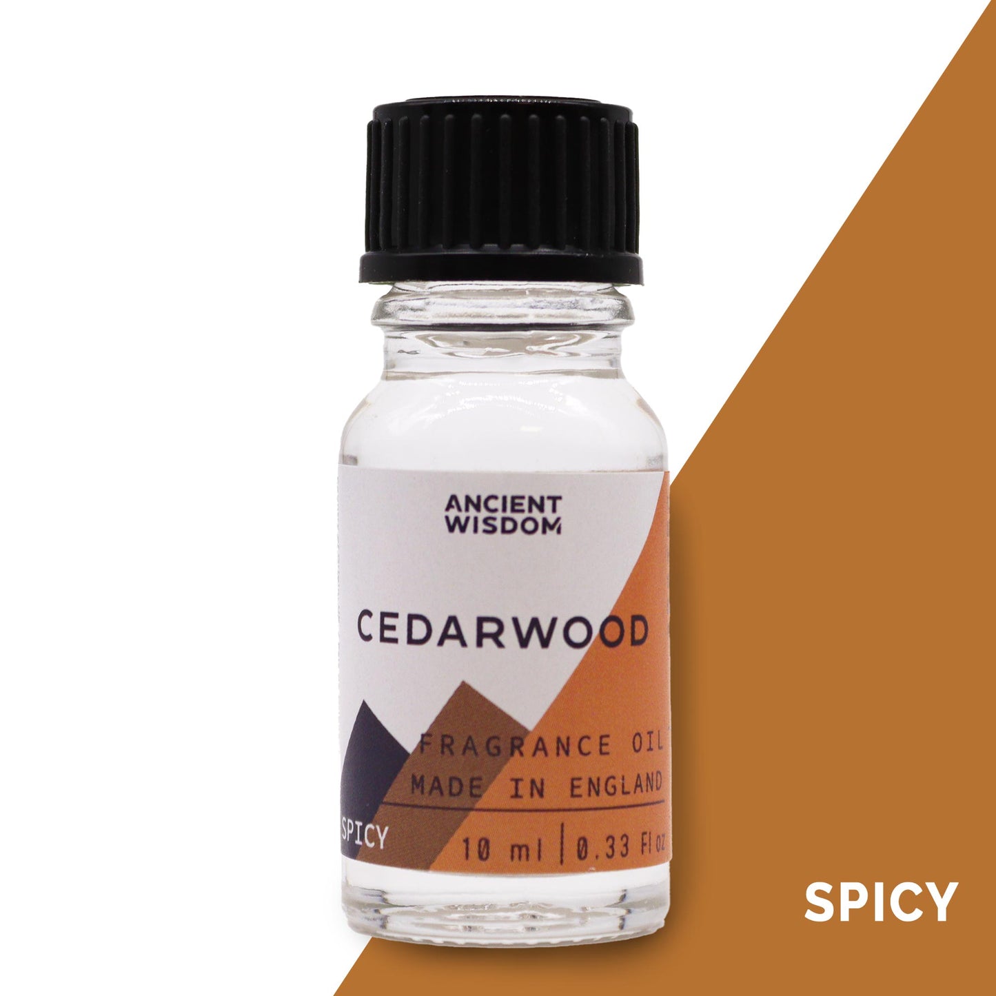 AW Home - Fragrance Oil - 10ml Bottle - Spicy Range - Cedarwood