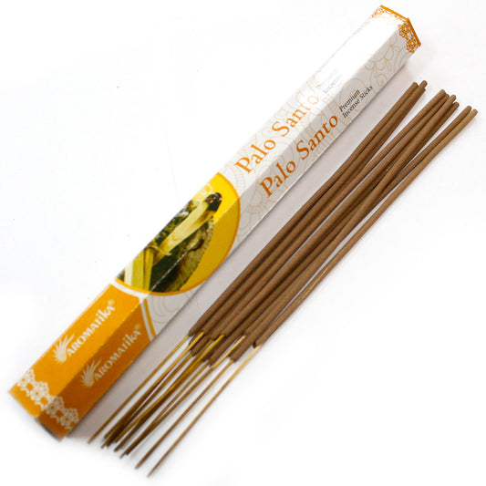 Aromatika - Premium Incense Sticks - Palo Santo - Pack of 20