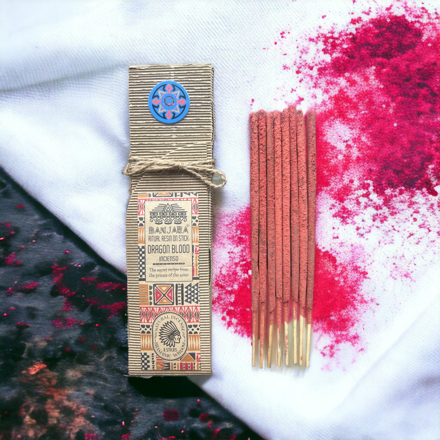 Banjara - Ritual Resin On Stick - Dragon Blood - Pack of 8