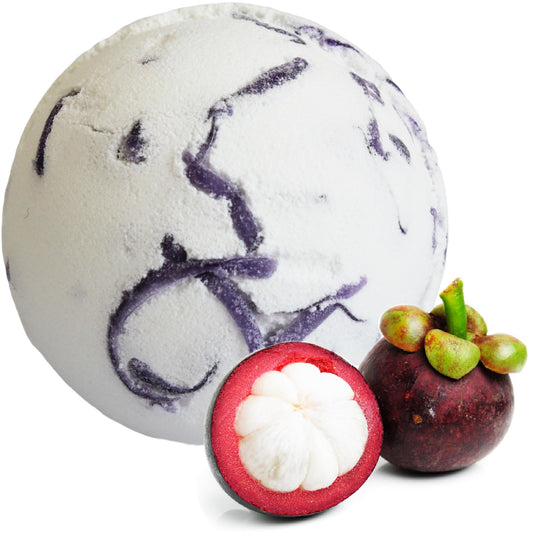 Tropical Paradise - Coconut Butter Jumbo Bath Bomb - 180g - Mangosteen