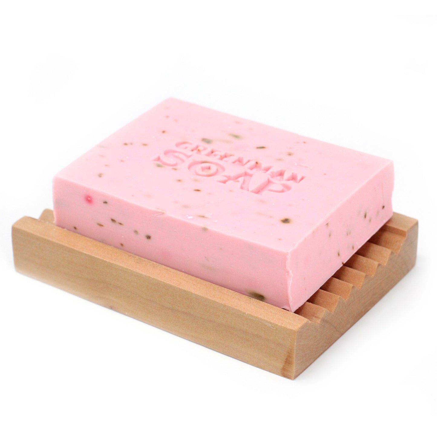 Greenman Soap - Handmade - 100g Bar - Bath Bar Deluxe - Rosewood and Ylang Ylang