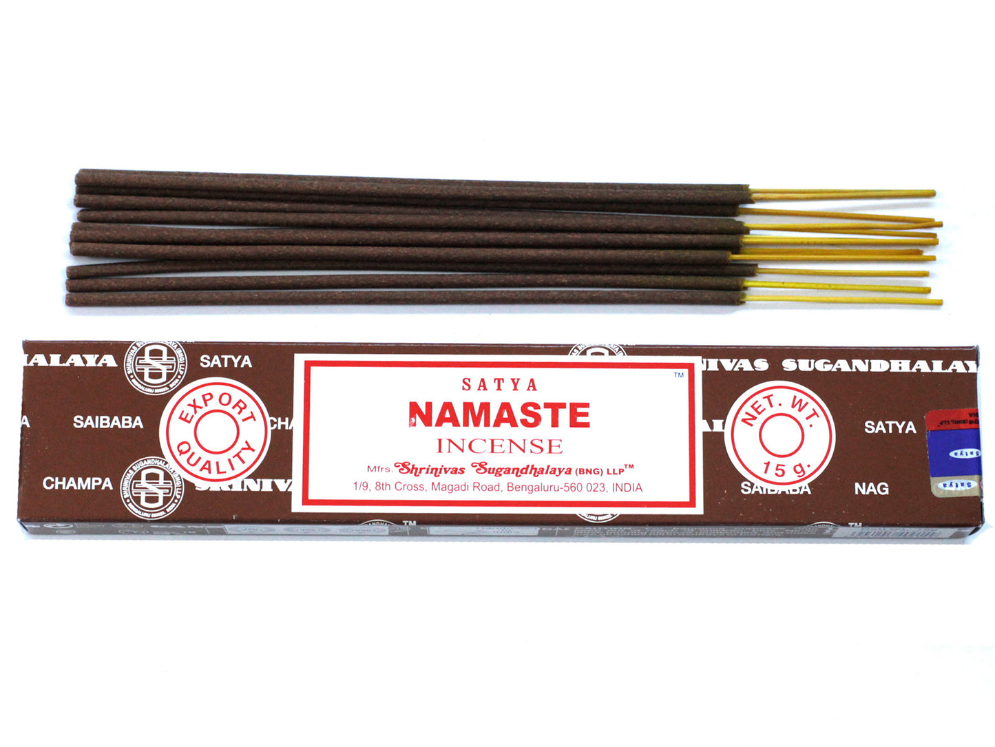 Satya - Incense Sticks - Namaste - Pack of 15