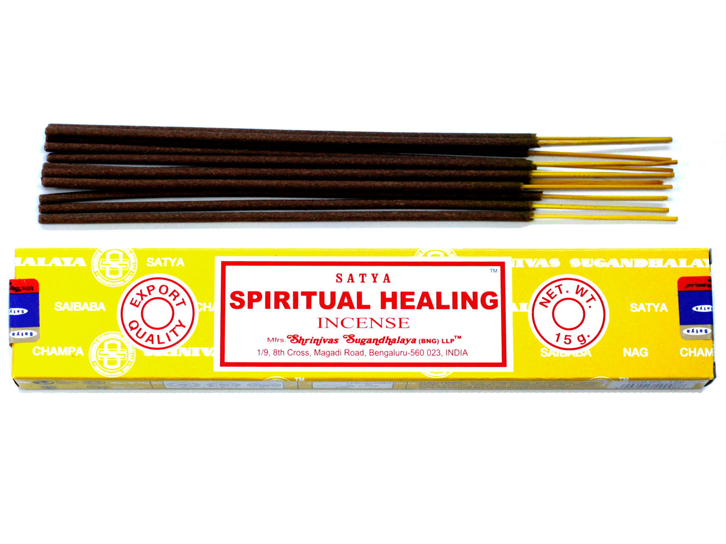 Satya - Incense Sticks - Spiritual Healing - Pack of 15