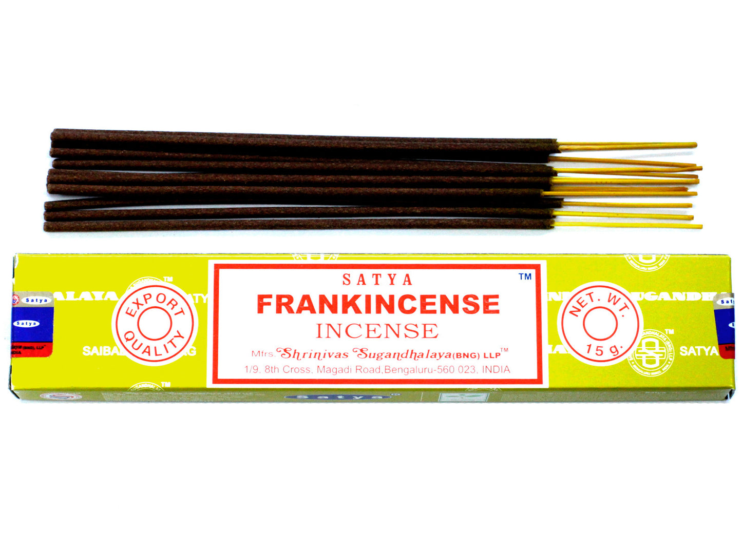 Satya - Incense Sticks - Frankincense - Pack of 15