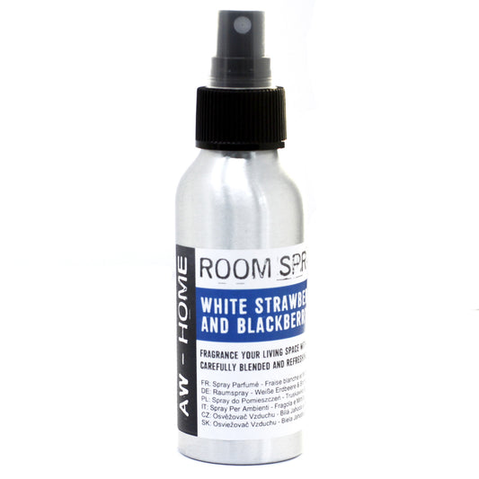 AW Home - Room Spray - 100ml Bottle - White Strawberry and Blackberry