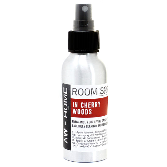 AW Home - Room Spray - 100ml Bottle - In Cherry Woods