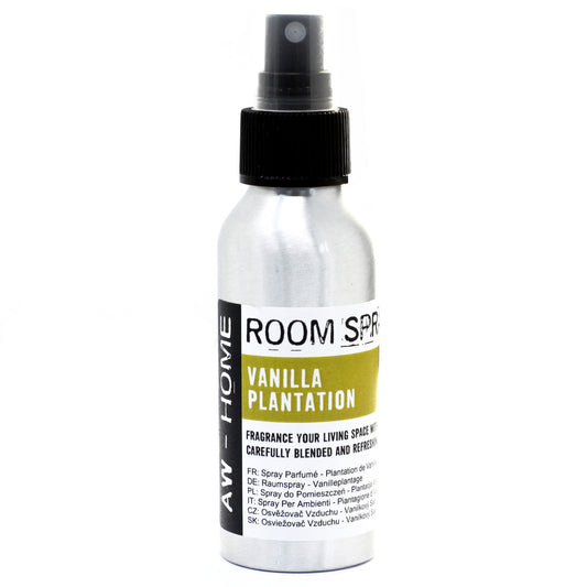 AW Home - Room Spray - 100ml Bottle - Vanilla Plantation