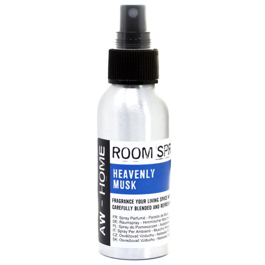 AW Home - Room Spray - 100ml Bottle - Heavenly Musk