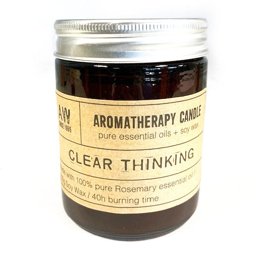 Aromatherapy Jar Candle - Clear Thinking - Rosemary