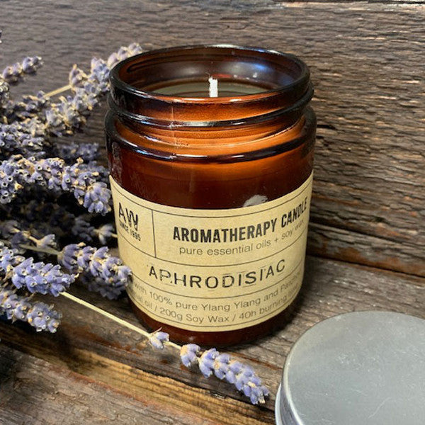 Aromatherapy Jar Candle - Ylang Ylang and Patchouli
