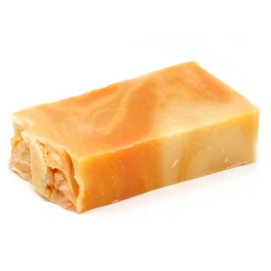 Artisan Olive Oil Soap - Handmade - 100g Bar - Orange