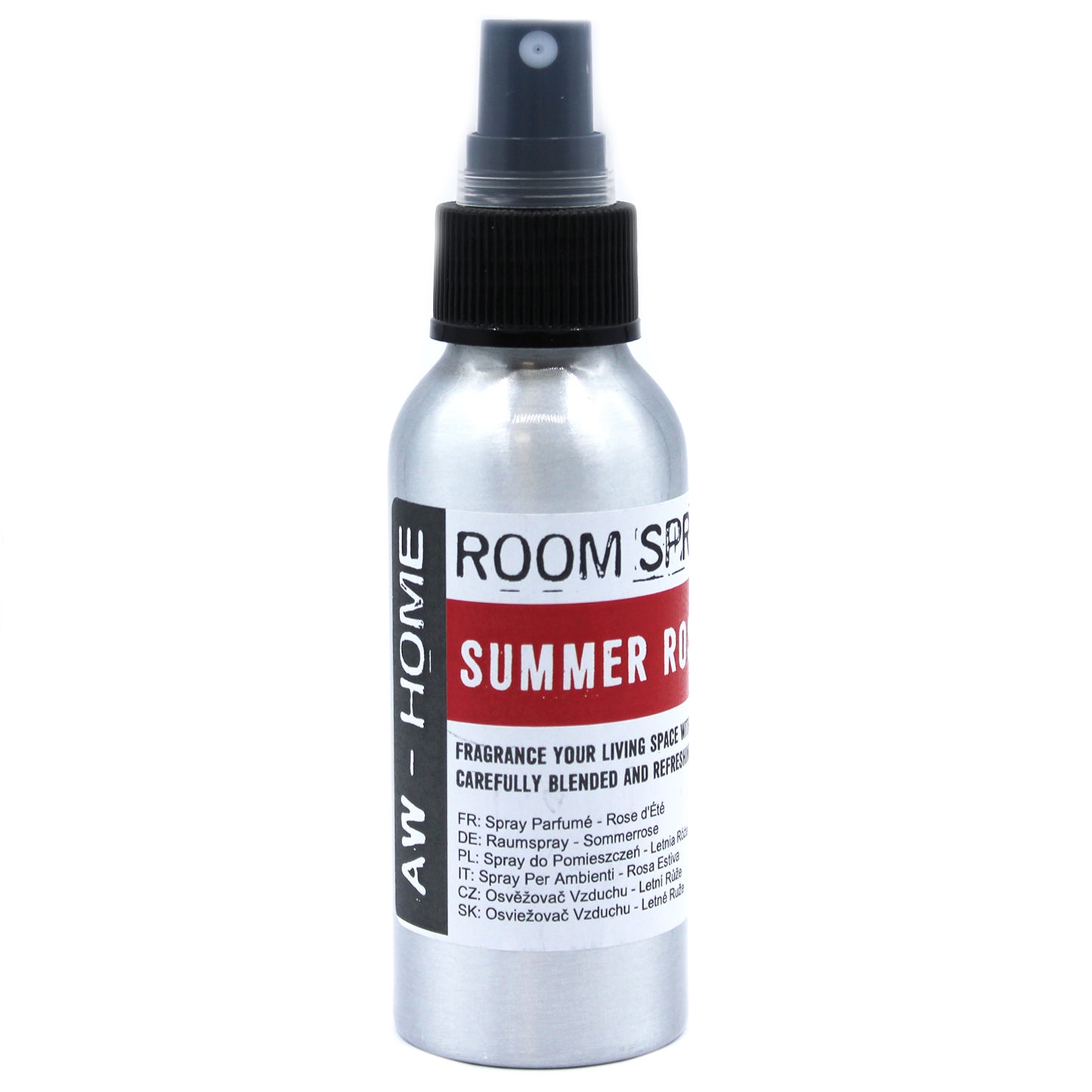 AW Home - Room Spray - 100ml Bottle - Summer Rose