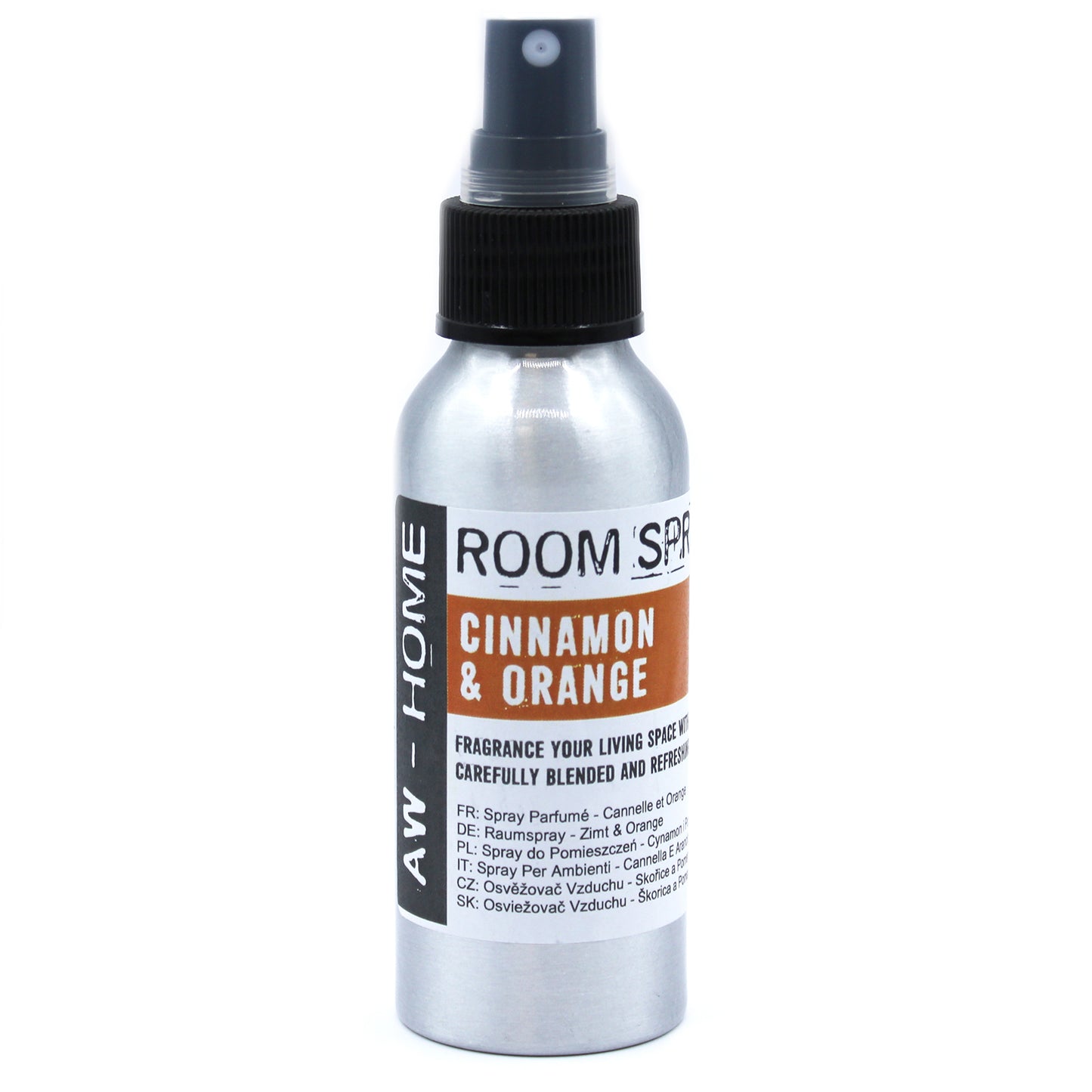 AW Home - Room Spray - 100ml Bottle - Cinnamon and Orange