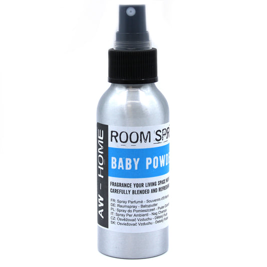 AW Home - Room Spray - 100ml Bottle - Baby Powder