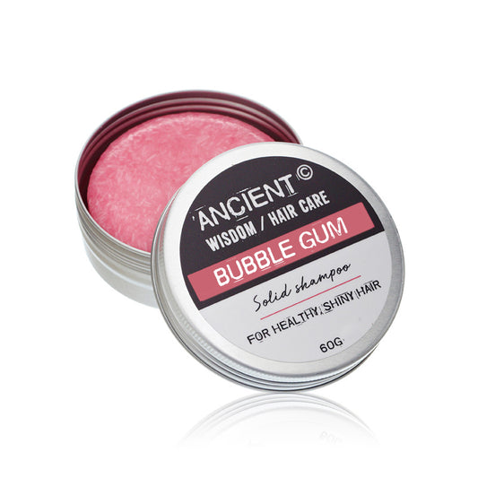 Solid Shampoo Hair Soap - Vegan Friendly - 60g Tin - Bubblegum