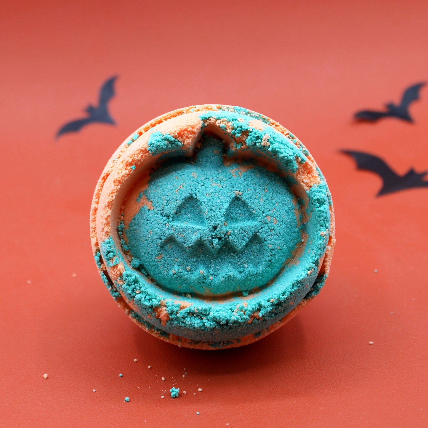 Halloween Jumbo Bath Bomb - Handmade - 180g - Fennel and Orange