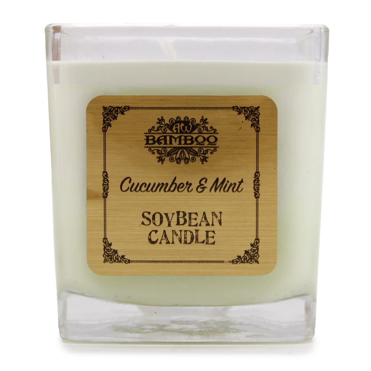 Bamboo - Soy Bean Jar Candle - Cucumber and Mint