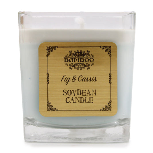 Bamboo - Soy Bean Jar Candle - Fig and Cassis
