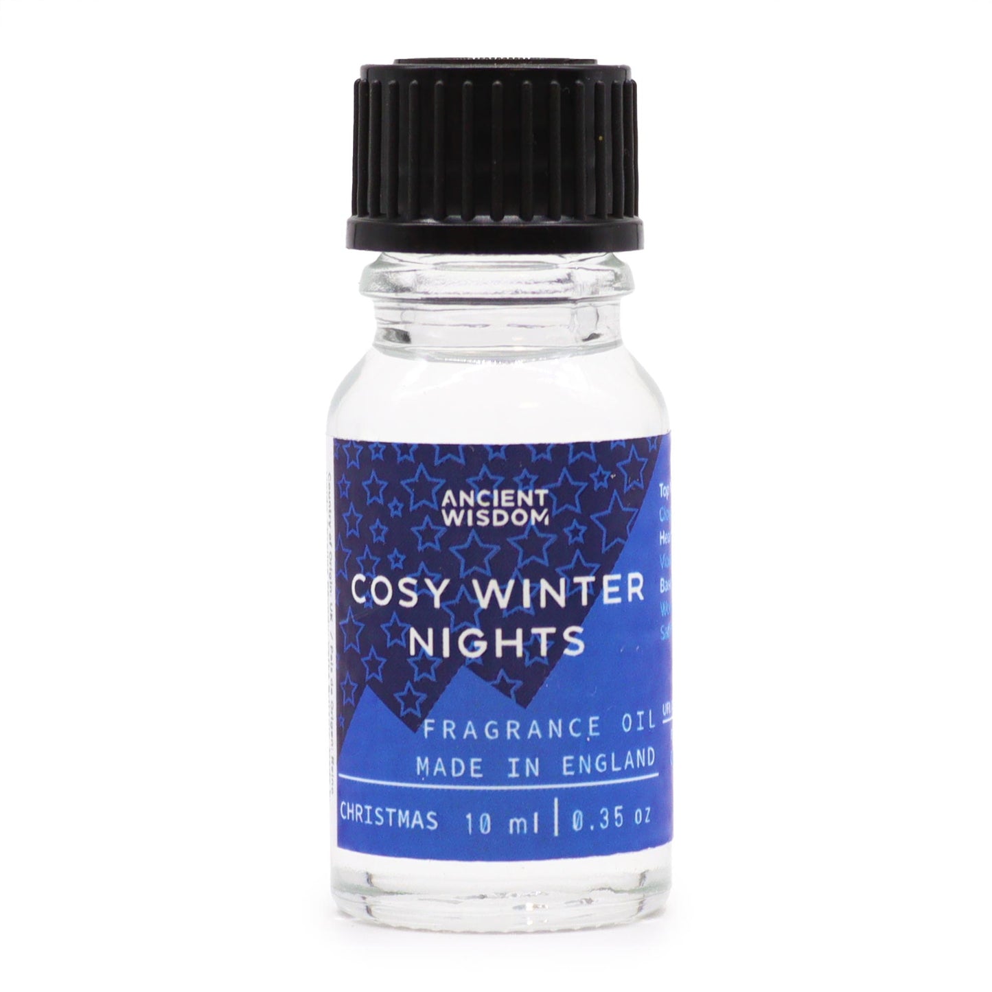 Fragrance Oil - 10ml Bottle - Cosy Winter Nights