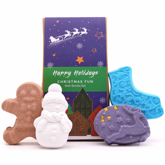 Christmas Bath Bomb Gift Pack - Christmas Fun