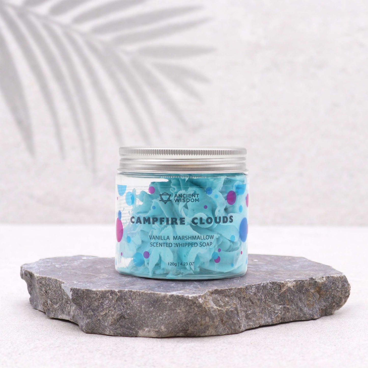 Whipped Soap - 120g Jar - Campfire Clouds