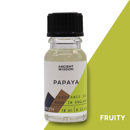 AW Home - Fragrance Oil - 10ml Bottle - Fruity Range - Papaya