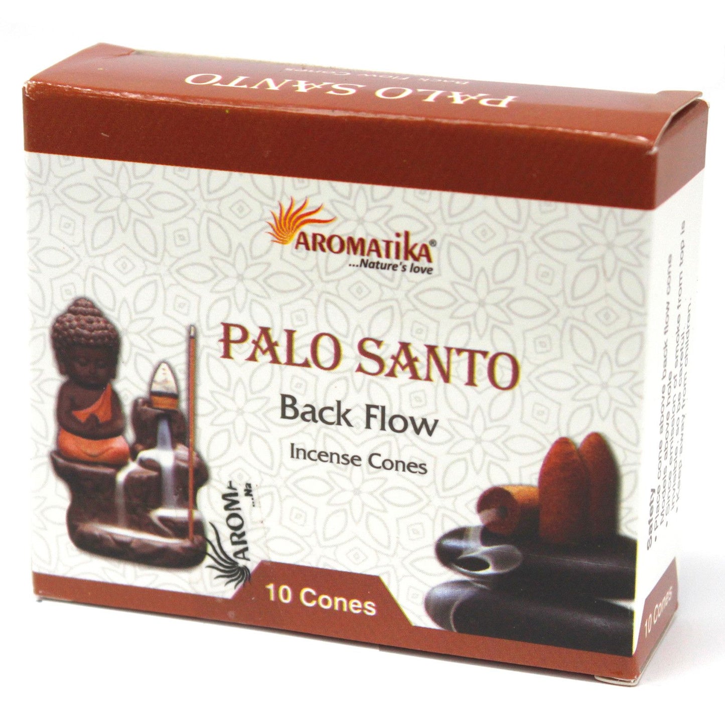 Aromatika - Backflow Incense Cones - Palo Santo - Pack 10