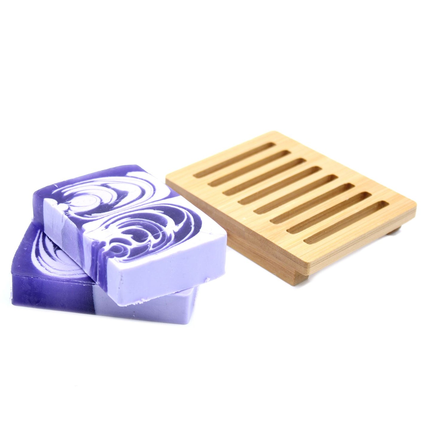 Handmade Soap Bar - 100g Slice - Lilac