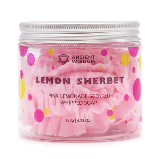 AW Home - Whipped Soap - 120g Jar - Pink Lemon Sherbet