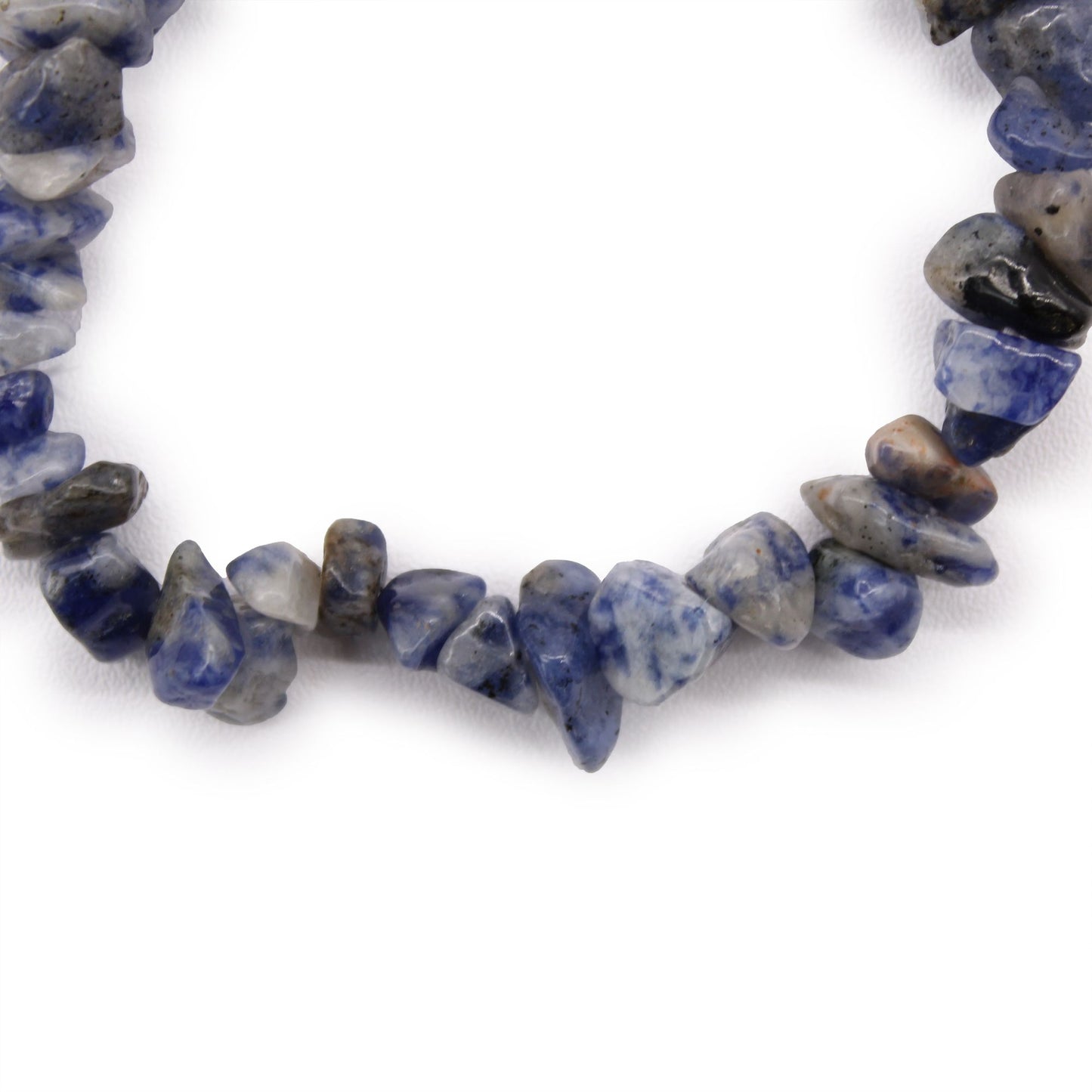 Gemstone Chip Bracelet - Sodalite