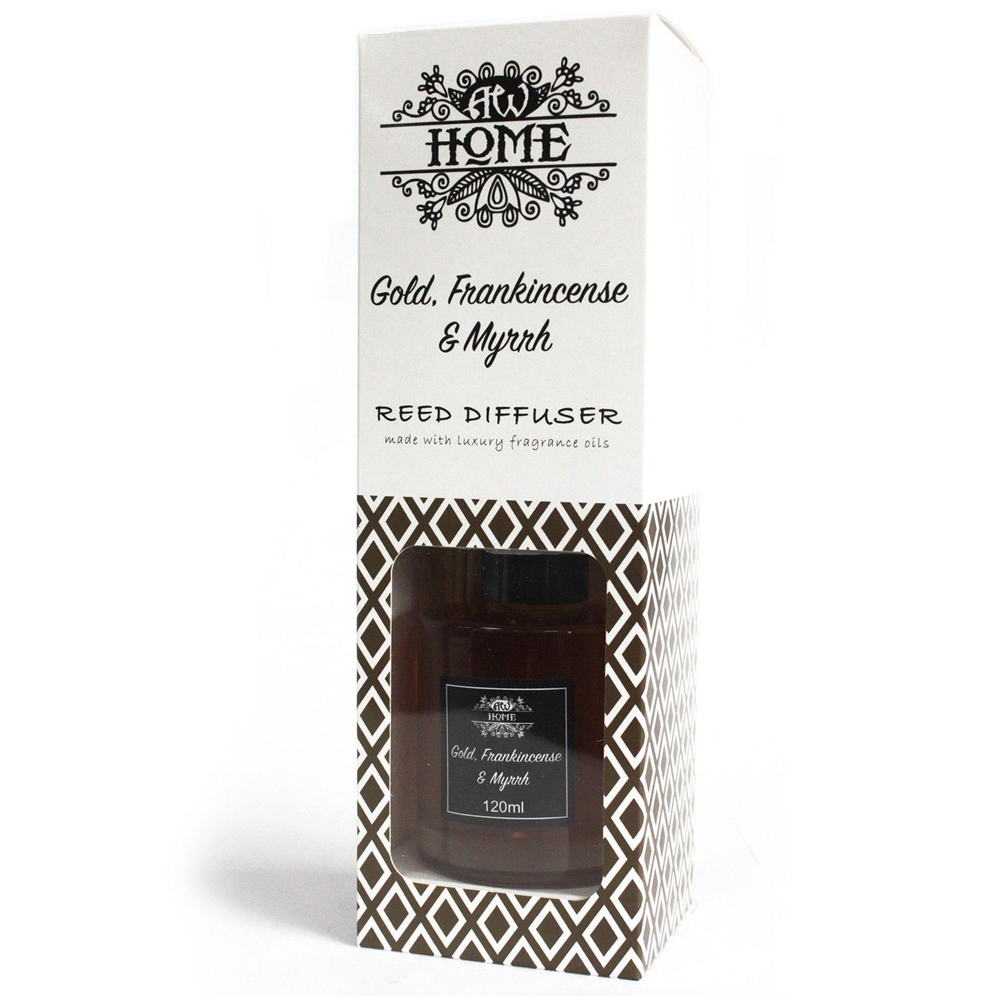 AW Home - Reed Diffuser - 120ml - Gold, Frankincense & Myrrh