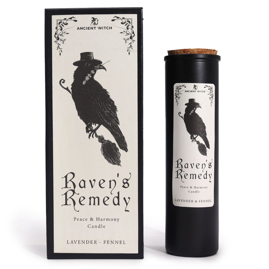 Ancient Witch - Ritual Candle  - Ravens Remedy - Lavender and Fennel