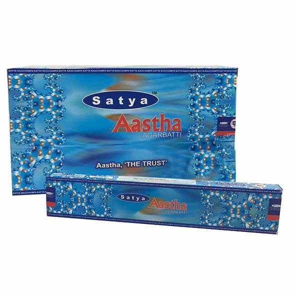Satya Incense - Aastha - Pack of 15 Sticks