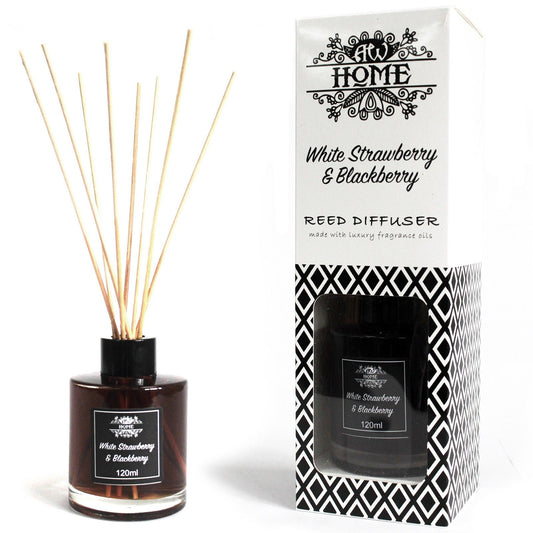 AW Home - Reed Diffuser - 120ml - White Strawberry and Blackberry